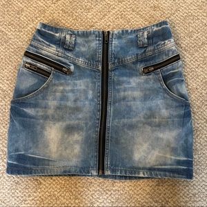 H&M denim skirt